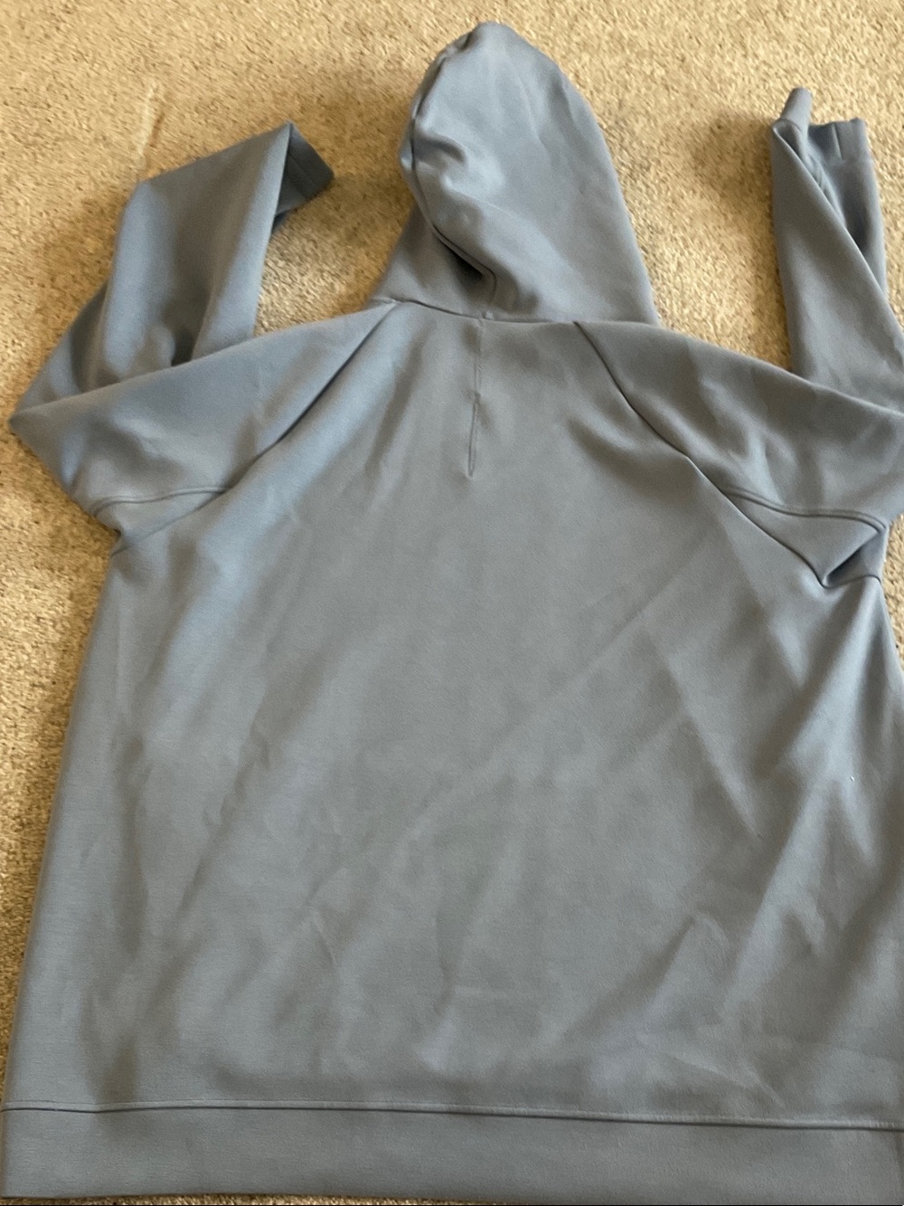 lululemon athletica Men's Light Blue Hooded Pullover - Picture 5 of 8